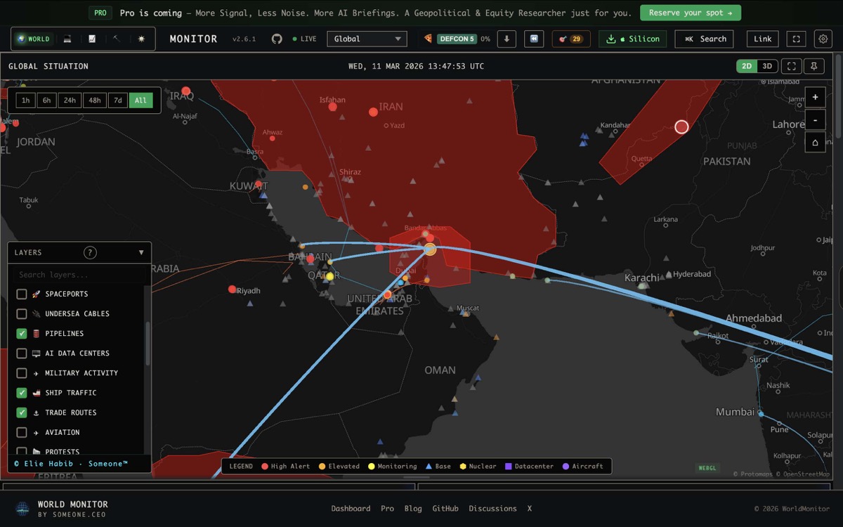 Monitor Global Supply Chains and Commodity Disruptions in Real Time